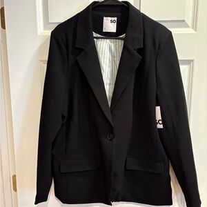 SO Classic Black Women's Suit Jacket